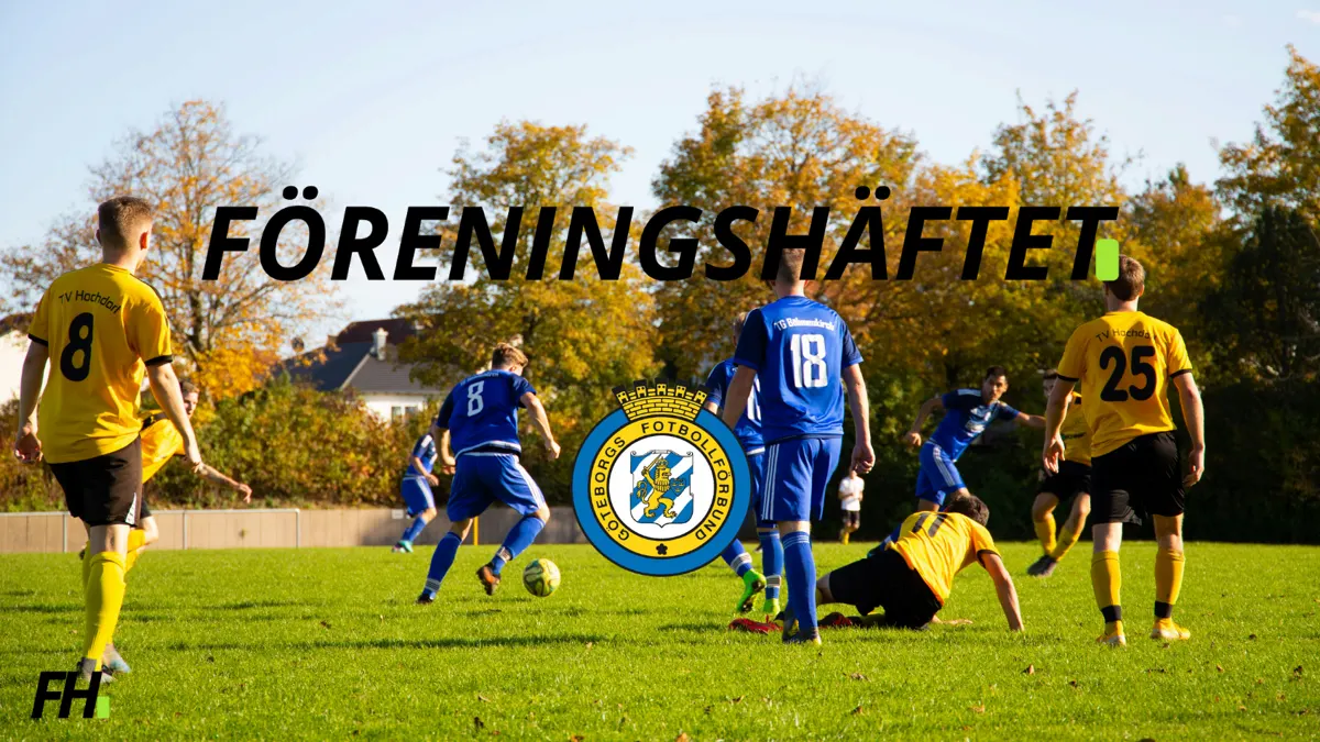 Fotbollslag på planen
