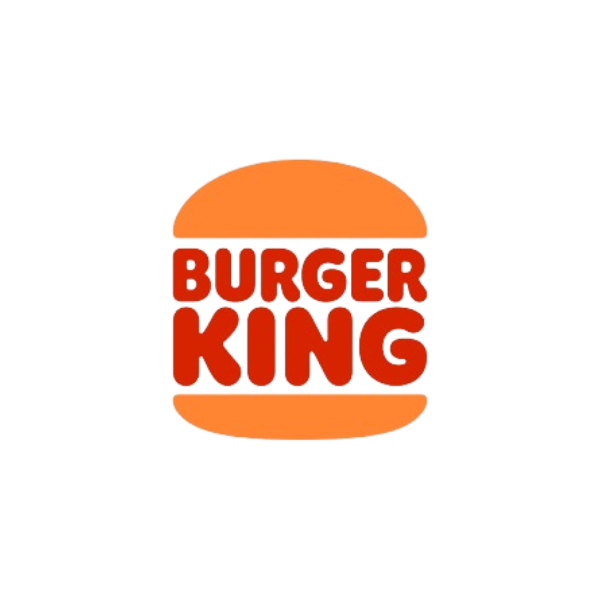 Burger Kings logotyp som visas för deras erbjudande i Föreningshäftets digitala häfte.